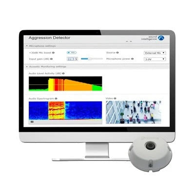 AUDIO ANÁLITICO: SOFTWARE DETECTOR DE AGRESIÓN-Accesorios-LOUROE ELECTRONICS-LE-805-Bsai Seguridad & Controles