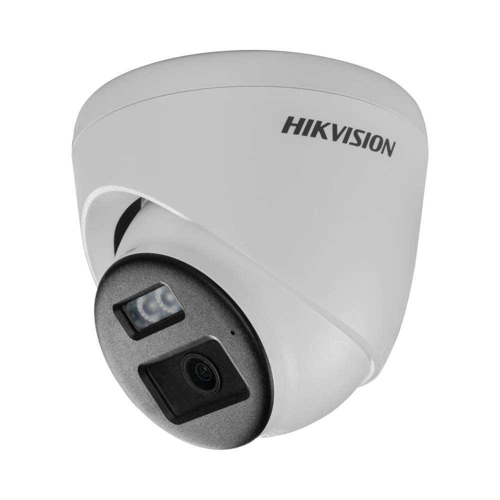 [AUDIO BIDIRECCIONAL + DUAL LIGHT + COLORVU] TURRET TURBOHD 2 MEGAPIXEL (1080P) / LENTE 2.8 MM / 40 MTS IR EXIR + 40 MTS LUZ BLANCA / MICRÓFONO Y BOCINA INTEGRADO / EXTERIOR IP67 / DWDR-Cámaras-HIKVISION-Bsai Seguridad & Controles