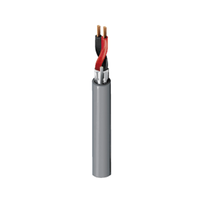 BOBINA DE 305 MTS 2 X 16 AWG BLINDADO COLOR GRIS RISER P/ AUDIO-Cables y Conectores-VIAKON-Bsai Seguridad & Controles