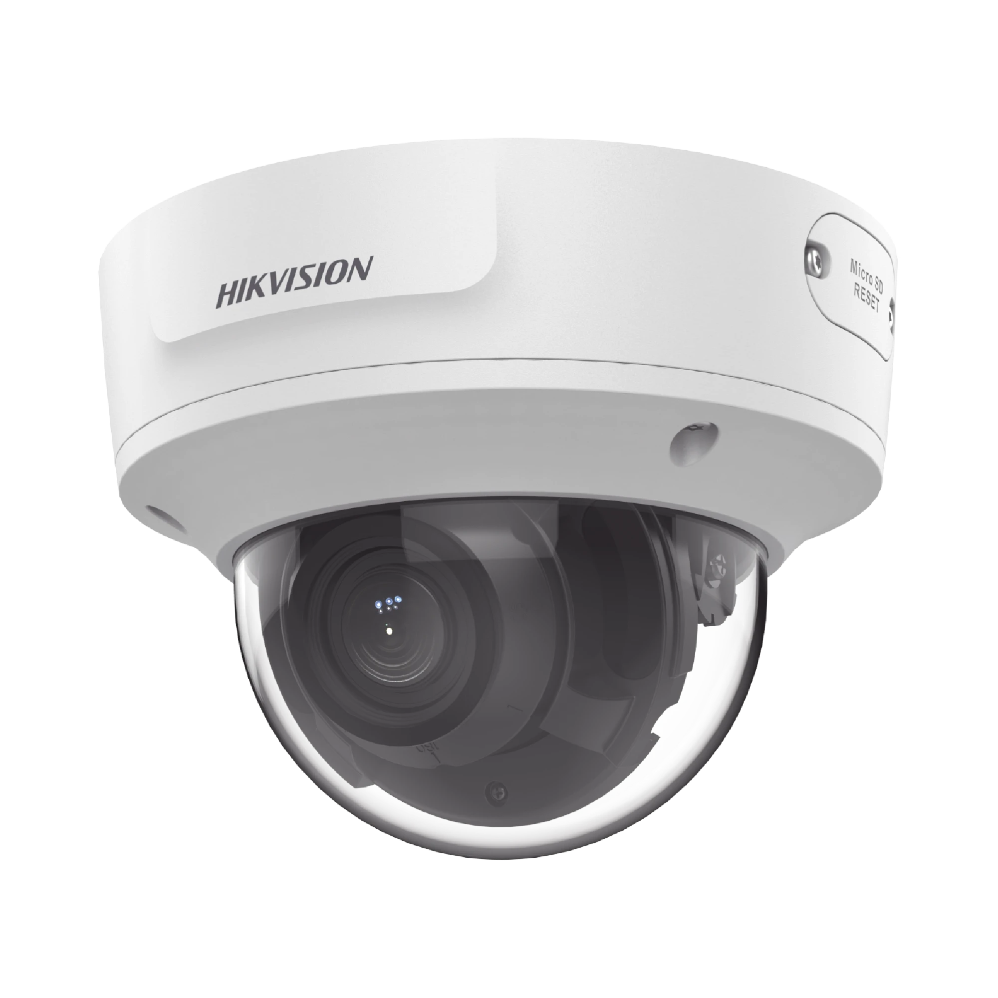 DOMO IP 5 MEGAPIXEL / LENTE MOT. 2.7 A 13.5 MM / 40 MTS IR EXIR / FILTRO DE FALSAS ALARMAS / DETECCIÓN DE CUERPO HUMANO Y VEHÍCULOS / IP67 / IK10 / WDR 120 DB / POE+ / AUDIO Y ALARMAS-Cámaras IP-HIKVISION-Bsai Seguridad & Controles