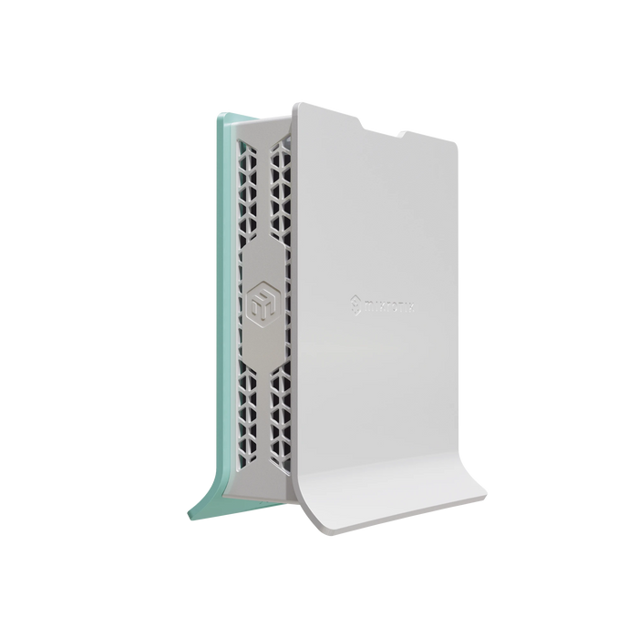 (HAP AX LITE) ROUTER WIFI 2.4 GEN6 802.11B/G/N/AX 160MW DE POTENCIA, 4 PUERTOS GIGABIT-Redes WiFi-MIKROTIK-L41G-2AXD-Bsai Seguridad & Controles