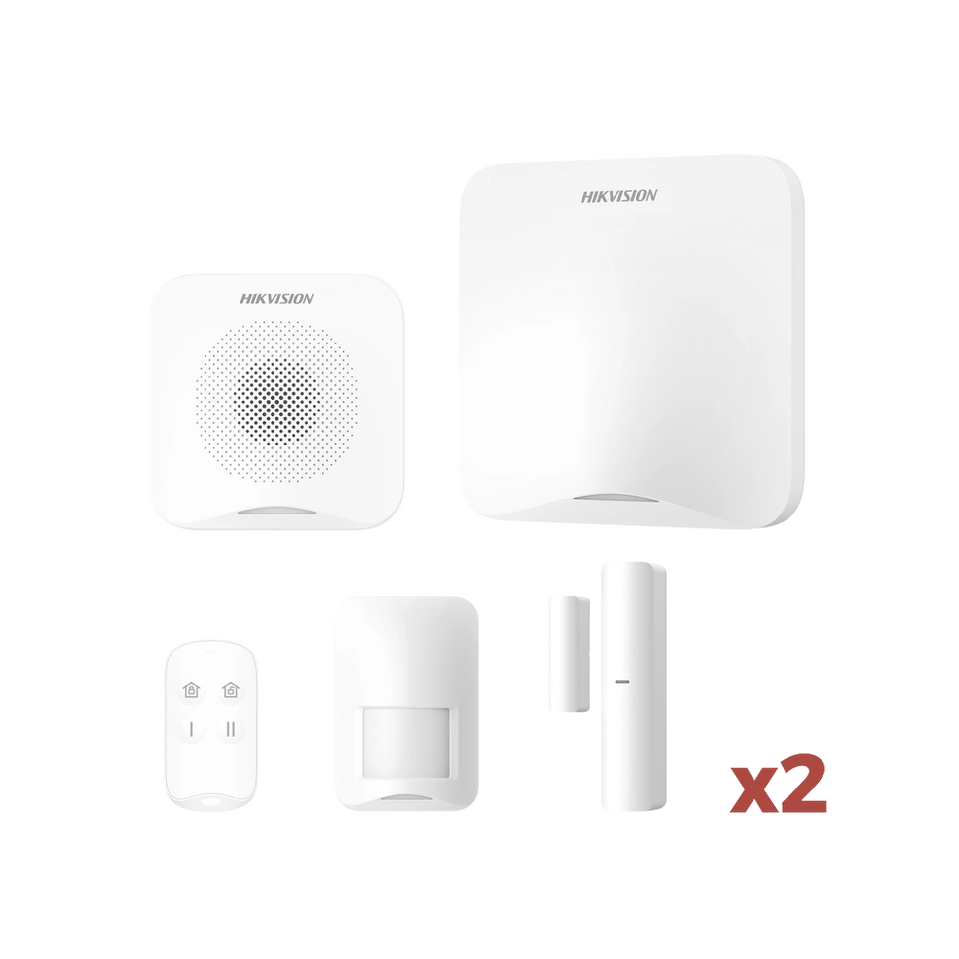 (AX HOME) KIT DE ALARMA AX HOME / INCLUYE: 1 HUB CON BATERÍA DE RESPALDO / 1 LLAVERO / 1 PIR / 2 CONTACTOS MAGNÉTICOS / 1 SIRENA / WI-FI / 3G/4G / COMPATIBLE CON HIK-CONNECT P2P Y HIK-PARTNER PRO-Paneles de Alarma y Accesorios Hikvision-HIKVISION-Bsai Seguridad & Controles
