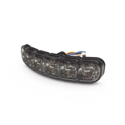 LUZ PERIMETRAL , 12 LED ULTRA BRILLANTES, DUAL COLOR ROJO / AZUL-Luces Perimetrales-ECCO-Bsai Seguridad & Controles