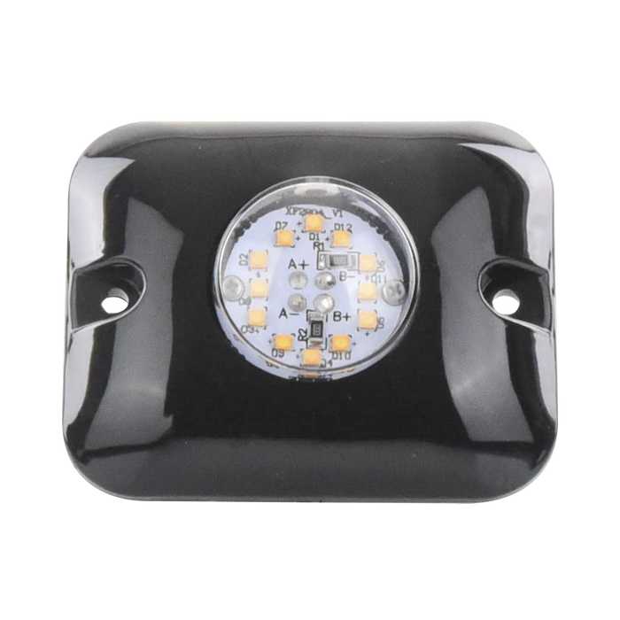 LUZ OCULTA ULTRA BRILLANTE CON 12 LED, COLOR ROJO/AZUL-Estrobos / Burbujas Vehiculares-EPCOM INDUSTRIAL SIGNALING-X121RB-Bsai Seguridad & Controles