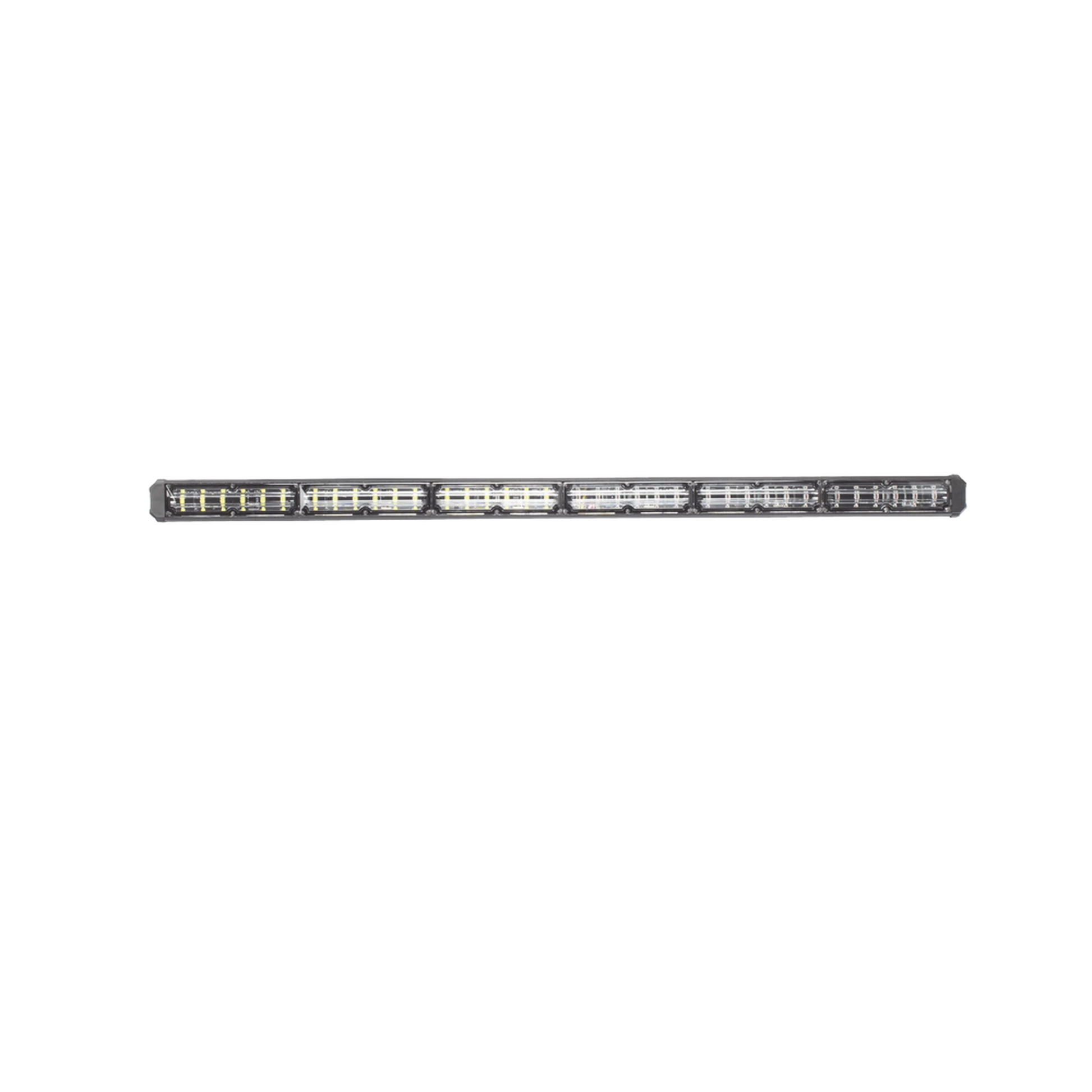 BARRA DE LUZ DE ADVERTENCIA DE 6 MÓDULOS DE 6 LED, 30 PULGADAS, ROJO / AZUL-Barras Directoras de Tráfico Vehiculares-EPCOM INDUSTRIAL SIGNALING-Bsai Seguridad & Controles