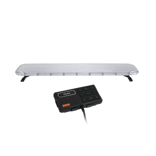 BARRA DE LUCES LED DE 47 ROJO/AZUL , DE 132 LEDS, CONTROLADOR INCLUIDO, IDEAL PARA EQUIPAR UNIDADES DE SEGURIDAD PUBLICA-Torretas-EPCOM INDUSTRIAL SIGNALING-X75RBS-Bsai Seguridad & Controles