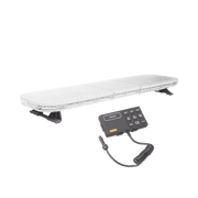 BARRA DE LUCES DE 47 ROJO/AZUL, 88 LED, CON CONTROL DE TRÁFICO EN COLOR ÁMBAR, IDEAL PARA EQUIPAR UNIDADES DE SEGURIDAD PUBLICA-Torretas-EPCOM INDUSTRIAL SIGNALING-Bsai Seguridad & Controles