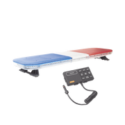 BARRA DE LUCES DE 47 ROJO/AZUL, 88 LED, CON CONTROL DE TRÁFICO EN COLOR ROJO/AZUL, IDEAL PARA EQUIPAR UNIDADES DE SEGURIDAD PÚBLICA-Torretas-EPCOM INDUSTRIAL SIGNALING-Bsai Seguridad & Controles