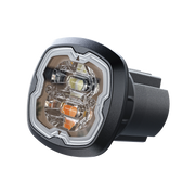 ESTROBO OCULTO, 6 LED, ROJO/AZUL, SAE CLASE I, EMPOTRABLE, LENTE TRANSPARENTE-Estrobos / Burbujas Vehiculares-SIGNALPRO-Bsai Seguridad & Controles