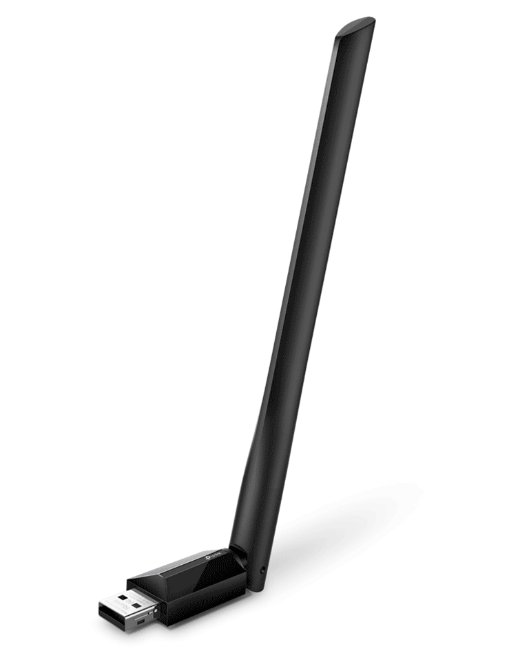 TP-LINK ARCHER T2U PLUS - ADAPTADOR USB INALÁMBRICO DOBLE BANDA AC 600 MBPS, ANTENA DE ALTA GANANCIA.-Adaptadores de red Inalámbricos-TP-LINK-Bsai Seguridad & Controles