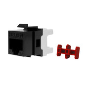 CONECTOR MODULAR JACK RJ45 CAT6 BELDEN AX101321 ESTILO KEYCONNECT NEGRO COMPATIBLE CON FACEPLATE AX102660,AX102655,AX102249 PATCH PANEL MODULAR AX103114,AX103115,AX104599 ESQUEMA DE CABLEADO T568A/B HERRAMIENTA COMPATIBLE AX100749 USO INTERIOR CALIBRE ...-Adaptadores-BELDEN-Bsai Seguridad & Controles
