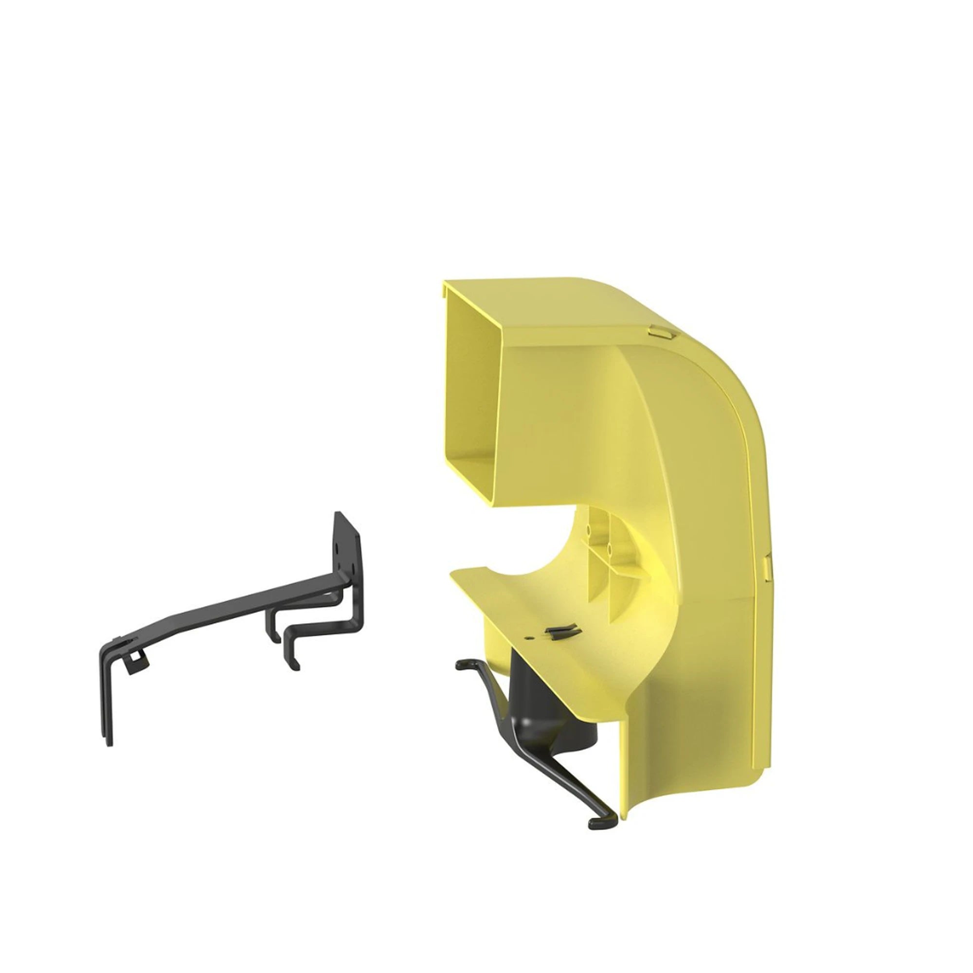 BAJADA PARA CANALETA FIBERRUNNER™, USO CON MEDIDAS 4X4, 6X4, 12X4, O 24X12, CON REDUCCIÓN A 4X4, COLOR AMARILLO-Canalización-PANDUIT-Bsai Seguridad & Controles