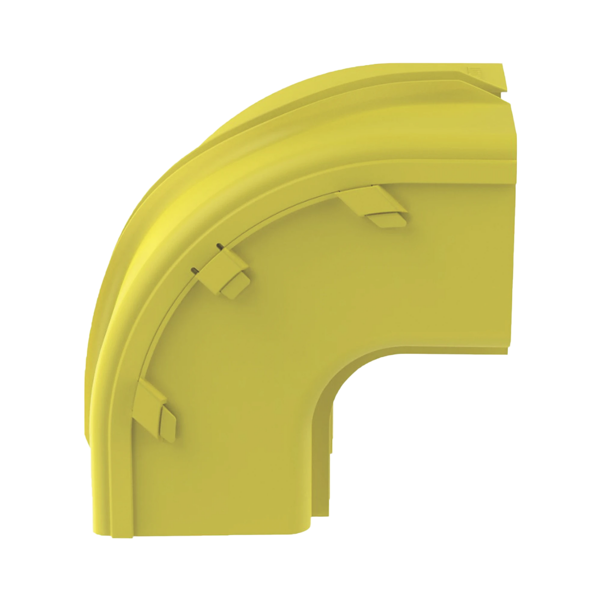 BAJADA VERTICAL EXTERIOR DE 90º SIN TAPA, PARA USO CON CANALETAS 6X4 FIBERRUNNER?, COLOR AMARILLO-Canaletas-PANDUIT-Bsai Seguridad & Controles