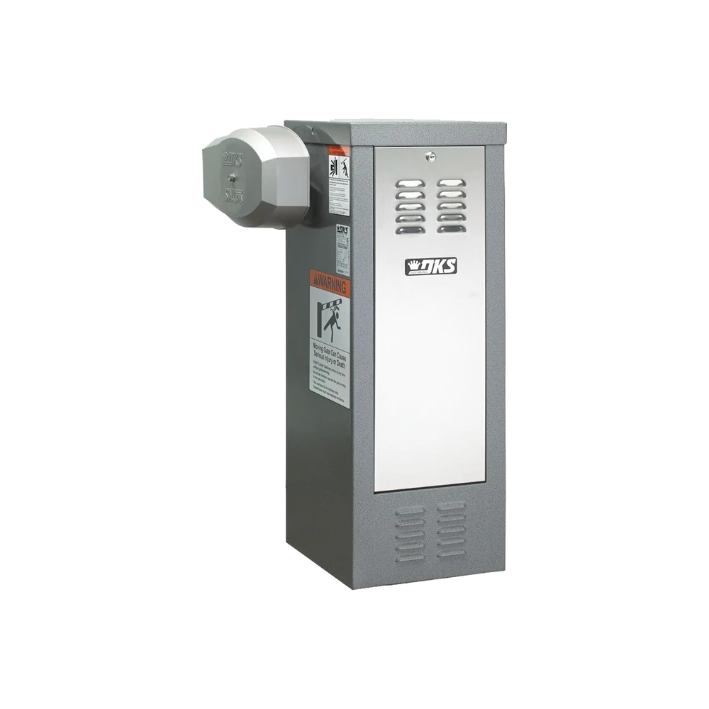 BARRERA VEHICULAR GRIS / USO INTENSIVO CONTINUO / COMPATIBLE CON MÁSTIL DE HASTA 14 FT / 4.26 M (NO INCLUIDO) / BAJO MANTENIMIENTO-Barreras Vehiculares-DKS DOORKING-Bsai Seguridad & Controles