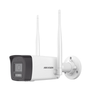 BALA IP 4 MEGAPIXEL / LENTE 2.8 MM / DUAL LIGHT (30 MTS IR + 30 MTS LUZ BLANCA) / WI-FI / ACUSENSE / AUDIO BIDIRECCIONAL (MICRÓFONO Y BOCINA) / IP66 / DWDR / MICRO SD-Cámaras IP y NVRs-HIKVISION-DS-2CV1043G2-LIDWF(B)-Bsai Seguridad & Controles