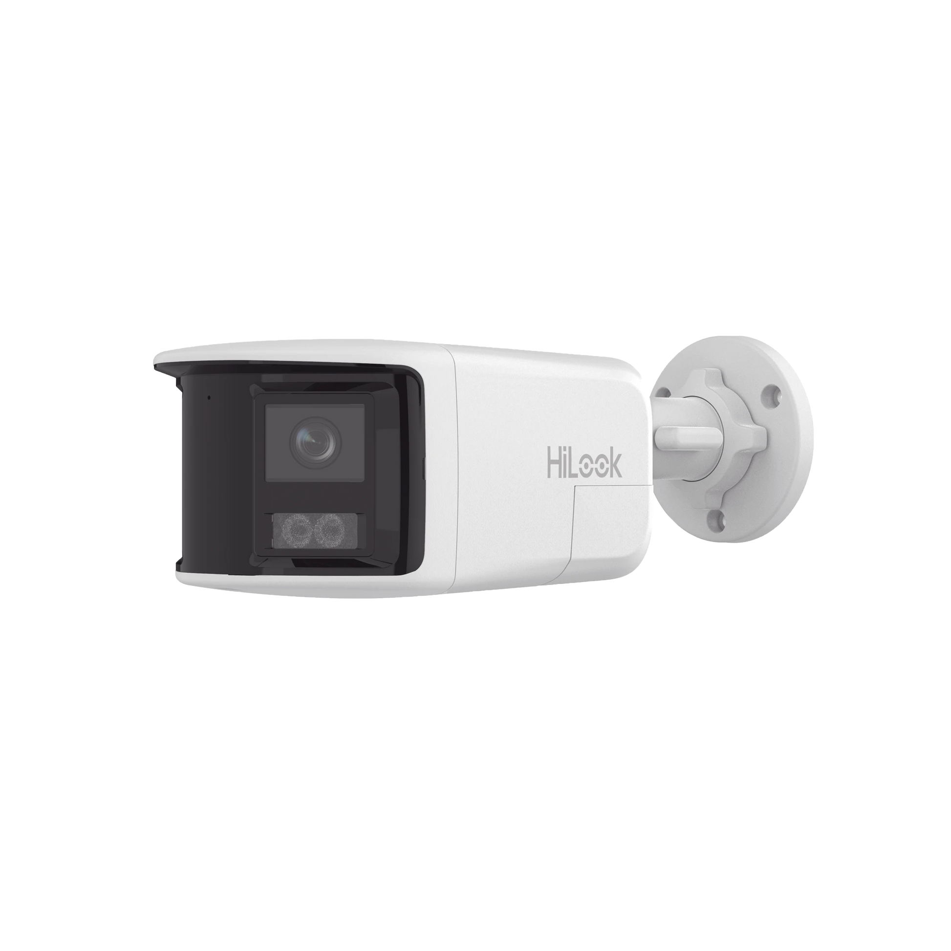 BALA IP 8 MEGAPÍXELES /IMAGEN PANORÁMICA 180°/ MICRO SD 512 GB / RESISTENCIA IP67 / AUDIO BIDIRECCIONAL / ALARMA VISUAL Y AUDITIVA INTEGRADA / SMART SUPPLEMENT LIGHT-Cámaras IP y NVRs-HILOOK BY HIKVISION-IPC-B480HAD-LUF/SL-Bsai Seguridad & Controles