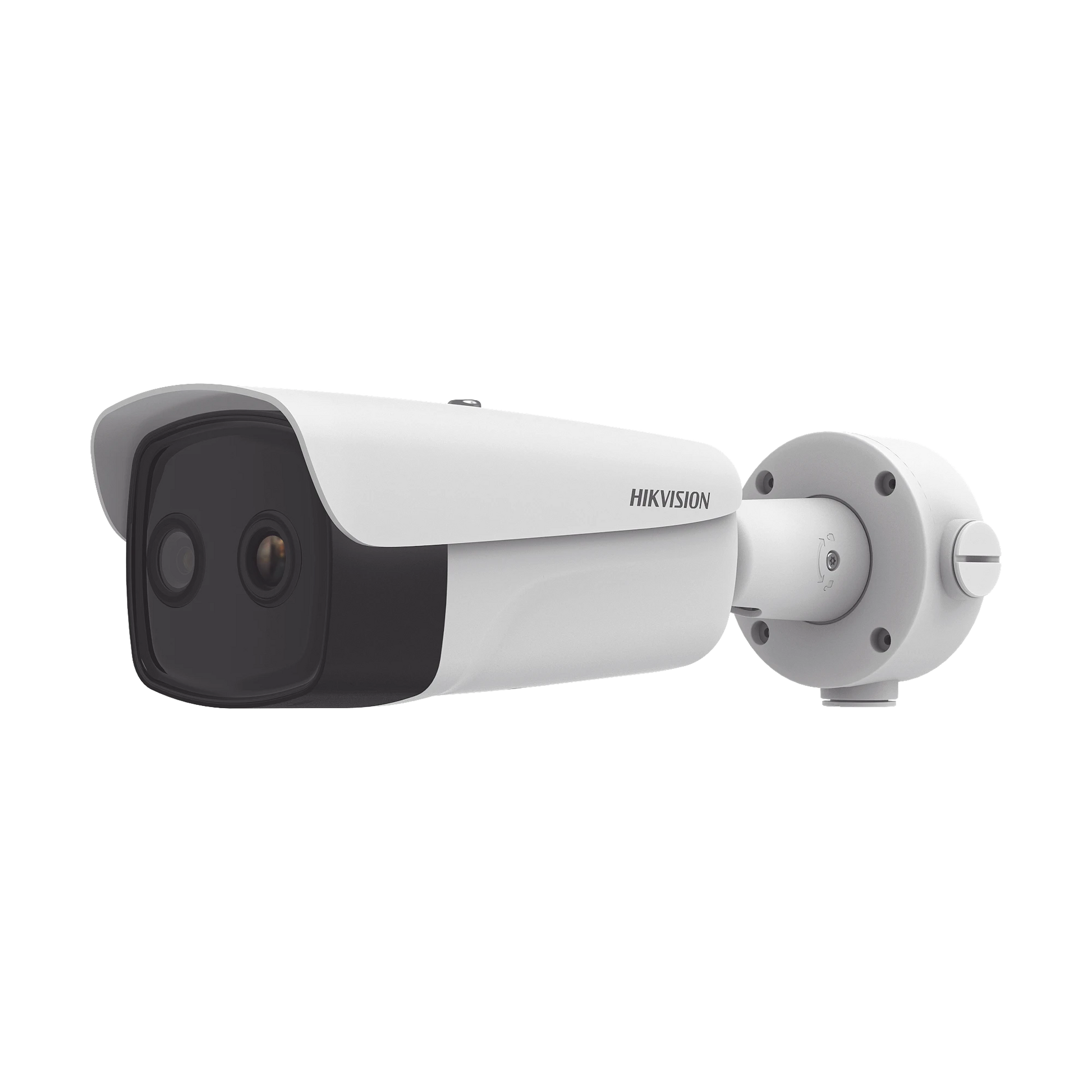 BALA IP DUAL / TÉRMICA 35 MM (384 X 288 ) / ÓPTICO 15 MM (4 MEGAPIXEL) / 100 MTS IR / IP66 / POE / TERMOMÉTRICA / DETECCIÓN DE TEMPERATURA / MICROSD-Cámaras IP y NVRs-HIKVISION-Bsai Seguridad & Controles