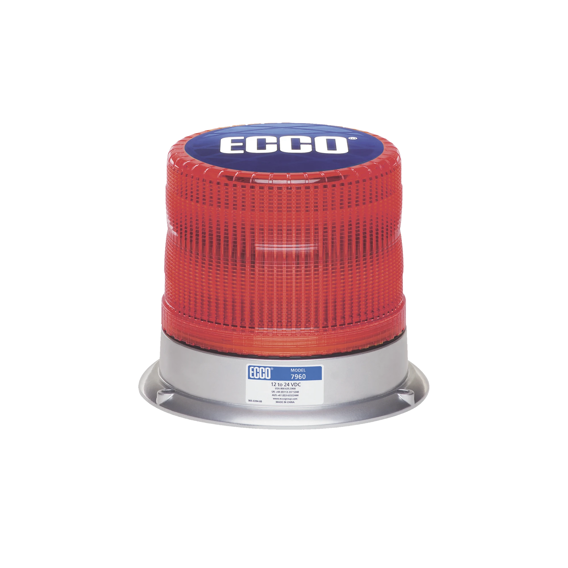 BALIZA LED PULSE® SERIE 7960 SAE CLASE I COLOR ROJO-Estrobos/Giratorias-ECCO-Bsai Seguridad & Controles