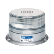 BALIZA LED: REFLEX, 12-24 VCD, 15 PATRONES DE DESTELLO, LENTE CLARO, ILUMINACIÓN ÁMBAR-Estrobos/Giratorias-ECCO-Bsai Seguridad & Controles