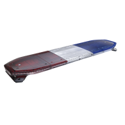 BARRA DE LUCES LED DE 48", 216 LED, DUAL COLOR, ROJO/AZUL/ÁMBAR/CLARO, IDEAL PARA EQUIPAR UNIDADES DE SEGURIDAD PUBLICA-Barras de Luz / Torretas Vehiculares-SIGNALPRO-Bsai Seguridad & Controles