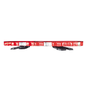 BARRA DE LUCES LEGEND DISCRET COLOR ROJO, CON TECNOLOGÍA SOLARIS Y ROC, 78 LEDS Y MONTAJE DE GANCHO-Torretas-FEDERAL SIGNAL-Bsai Seguridad & Controles