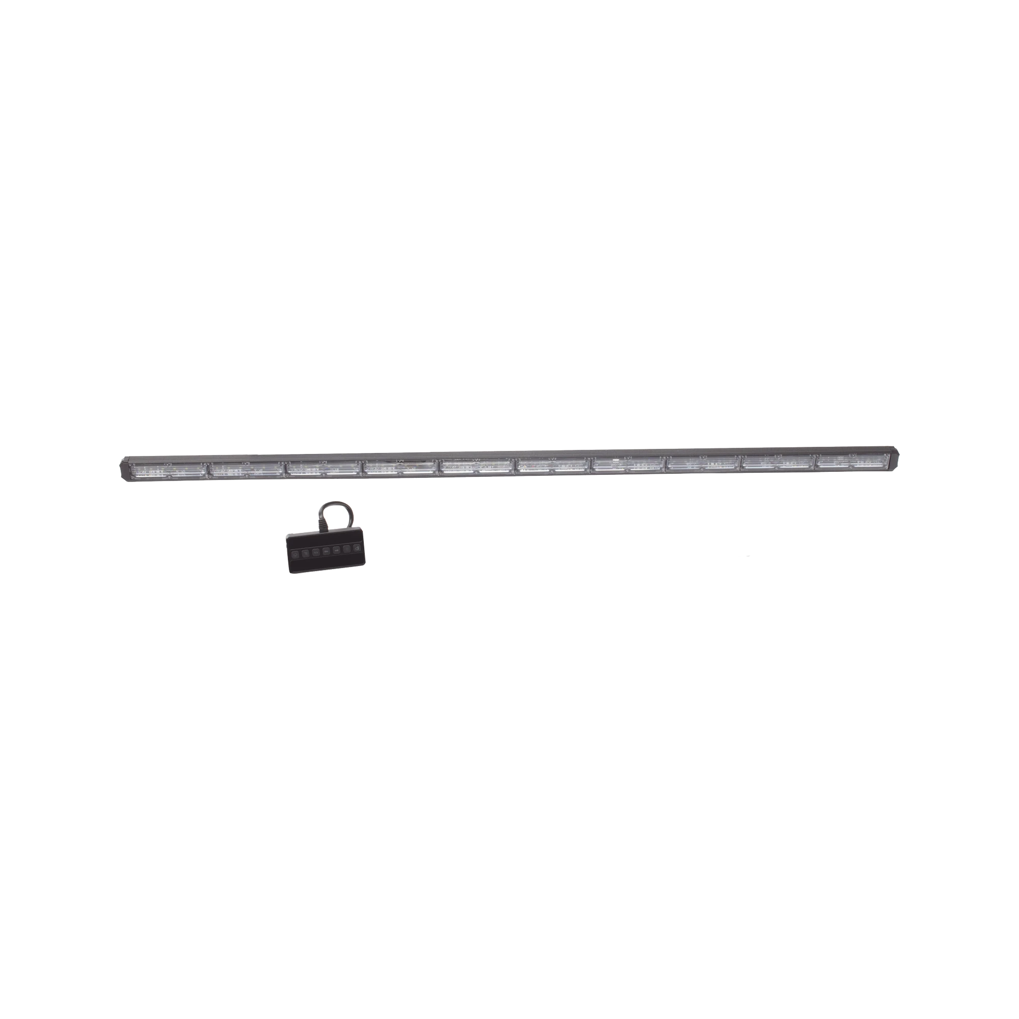 BARRA DE LUZ DE ADVERTENCIA DE 10 MÓDULOS DE 6 LED, 49 PULGADAS AMBAR-Barras Directoras de Tráfico Vehiculares-EPCOM INDUSTRIAL SIGNALING-Bsai Seguridad & Controles