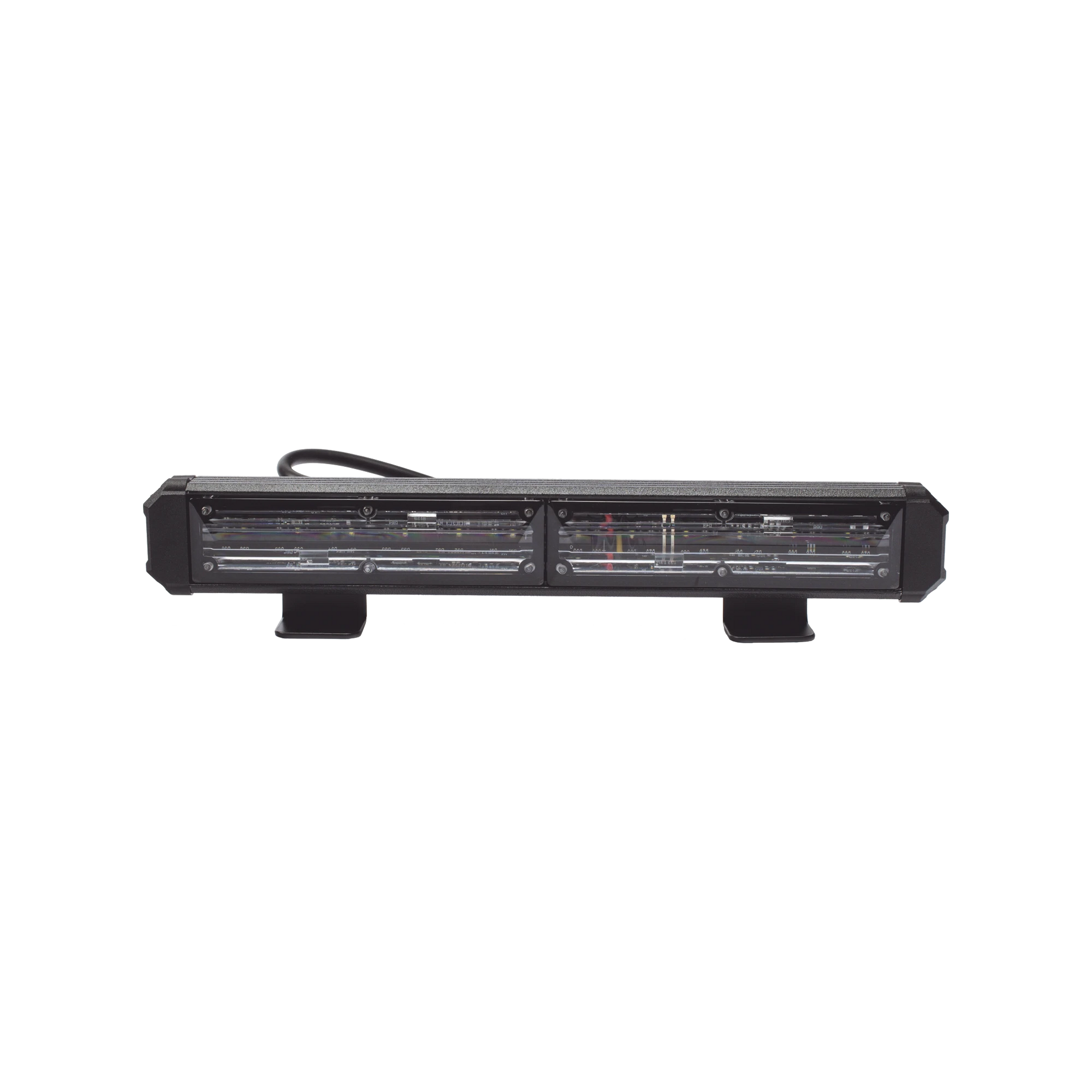 BARRA DE LUZ DE ADVERTENCIA, 2 MÓDULOS DE 6 LED, 11 PULGADAS CLARA-Barras Directoras de Tráfico Vehiculares-EPCOM INDUSTRIAL SIGNALING-Bsai Seguridad & Controles