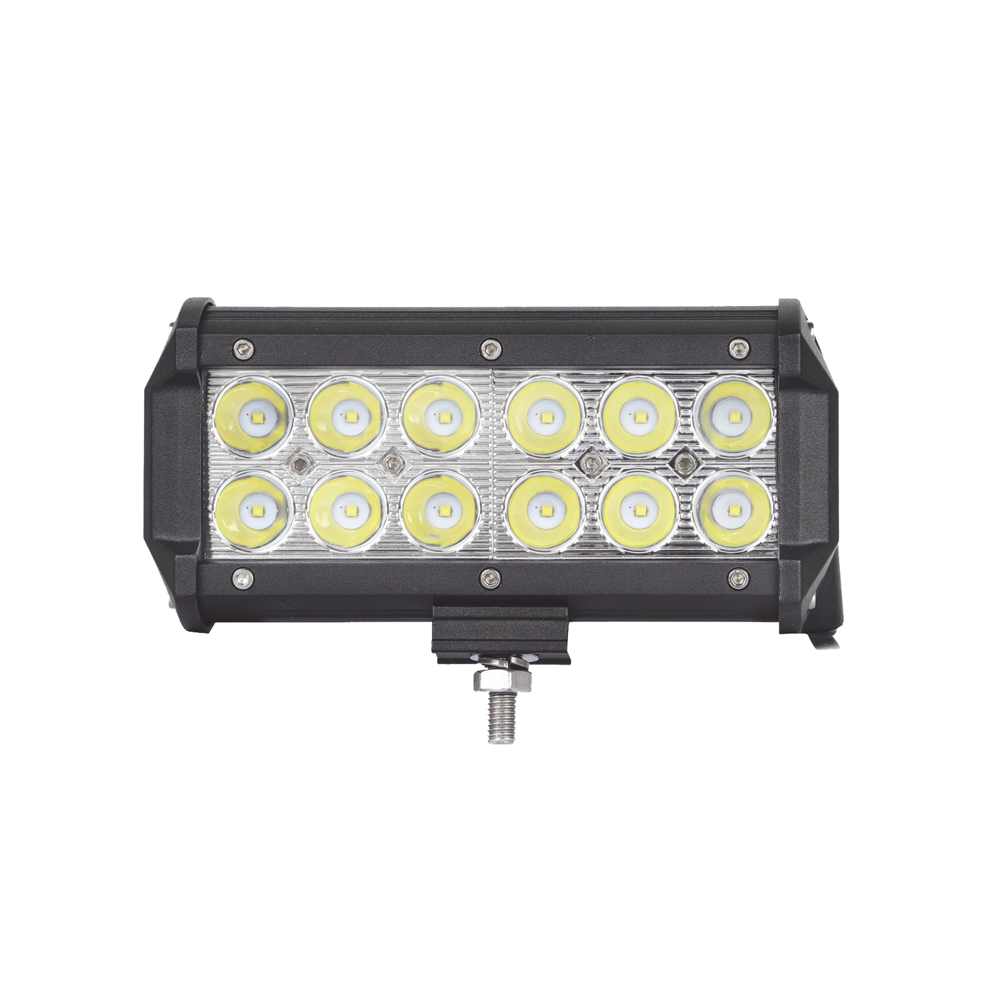 BARRA DE LUZ DE TRABAJO ULTRA BRILLANTE, IP67, 6.5 PULGADAS, 12 LED, 18 WATTS, 10-30 VCD-Luces Perimetrales-EPCOM INDUSTRIAL SIGNALING-Bsai Seguridad & Controles