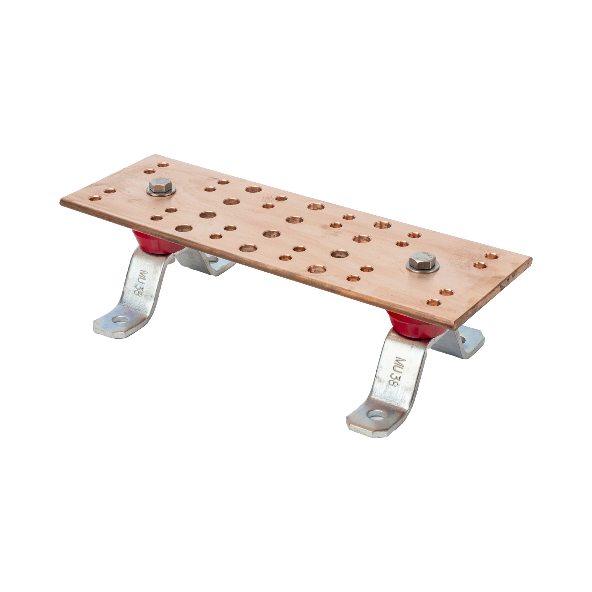 BARRA DE UNIÓN PARA TELECOMUNICACIONES (TMGB), INCLUYE MONTAJE PARA MURO Y AISLADORES.-Racks y Gabinetes-LINKEDPRO BY EPCOM-Bsai Seguridad & Controles