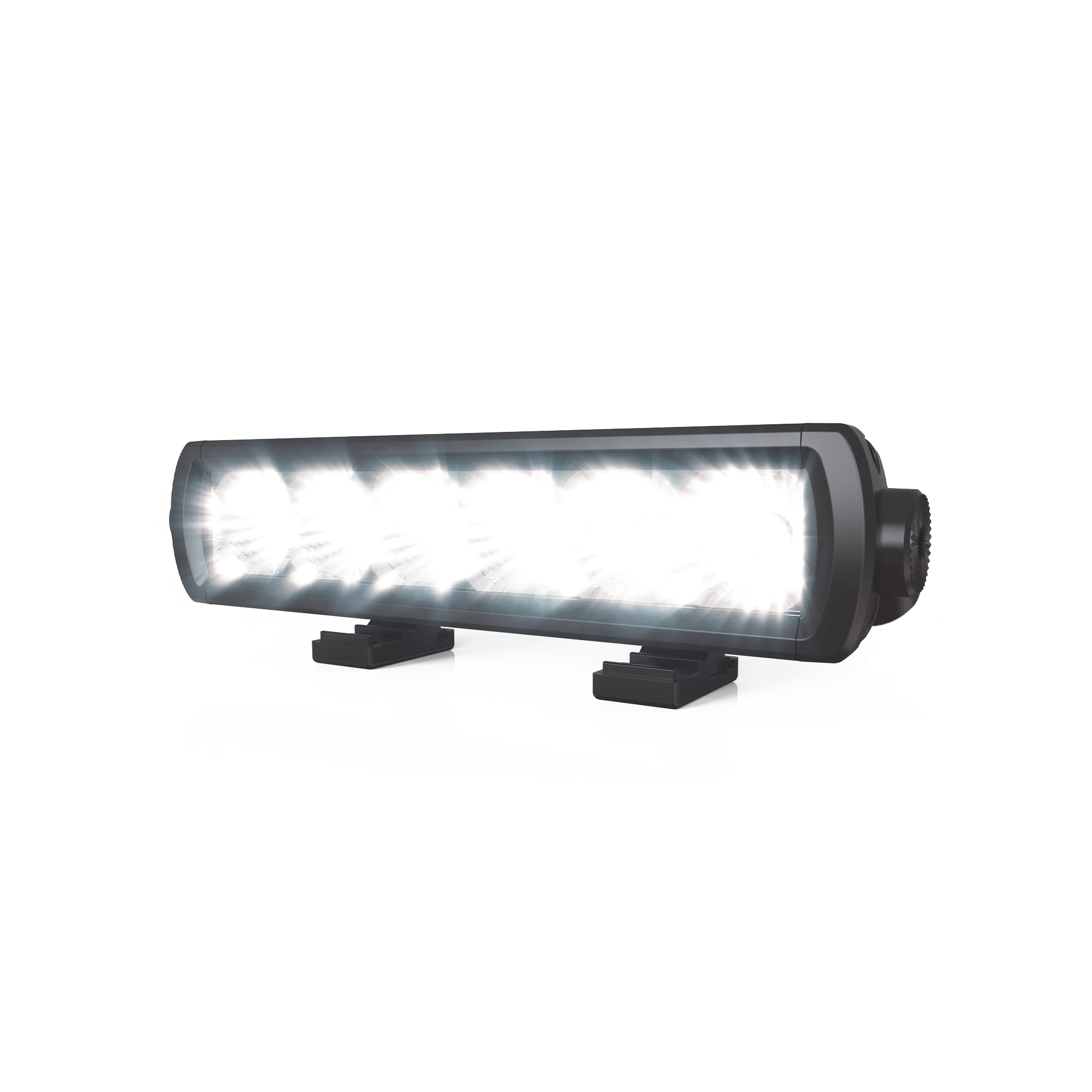 BARRA LED COLOR CLARO DE UNA FILA, 12-24 VCD, 9 PULGADAS, 2175 LÚMENES, MONTAJE PERMANENTE-Torretas-ECCO-Bsai Seguridad & Controles