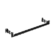 BARRA PARA ALIVIAR TENSIÓN O PESO ATRÁS DE PATCH PANEL, PARA 24 CABLES, CON CLIPS AJUSTABLES, COLOR NEGRO-Racks y Gabinetes-PANDUIT-Bsai Seguridad & Controles
