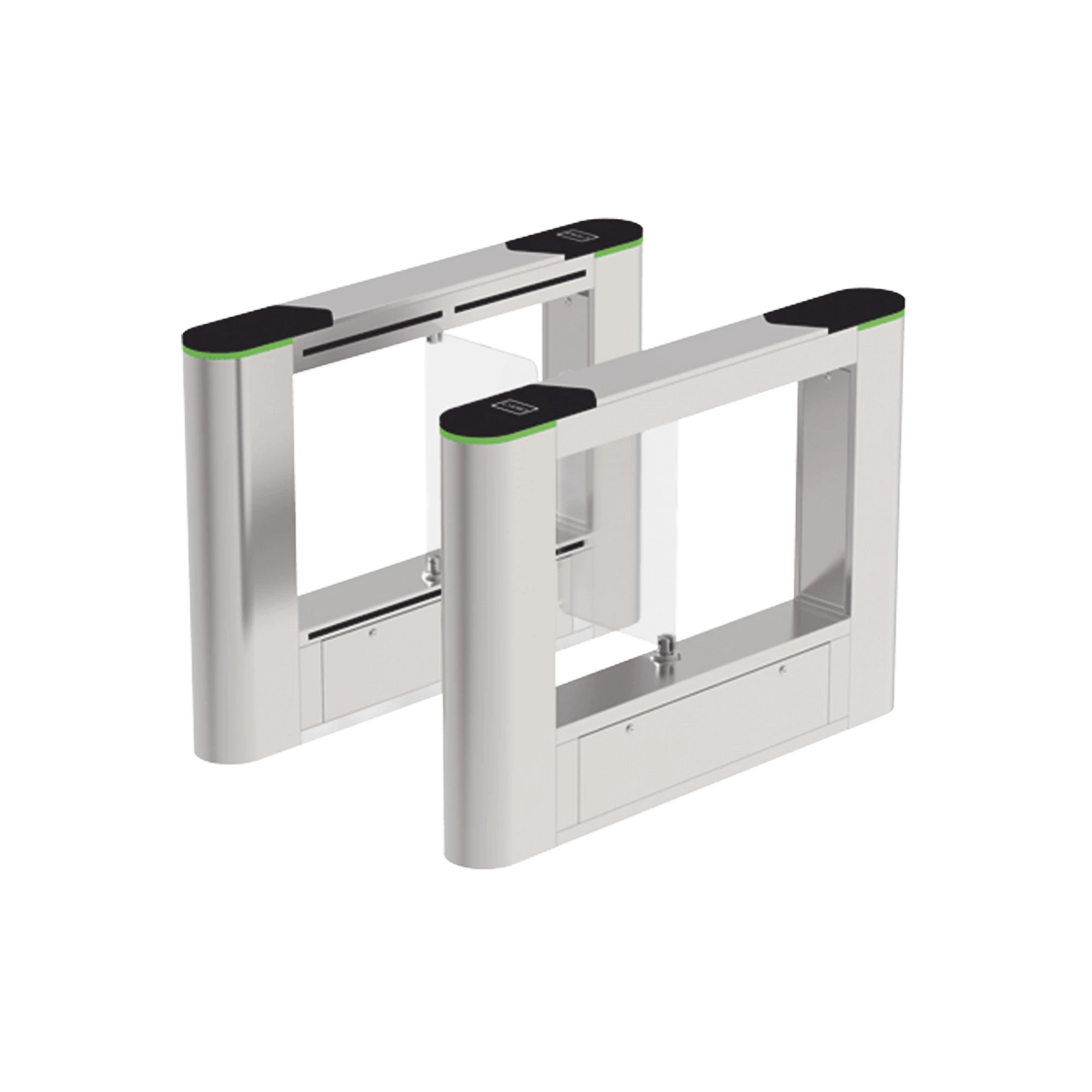 BARRERA ABATIBLE PARA UN CARRIL DE ACCESO PEATONAL CON CUBIERTAS INTERCAMBIABLES-Torniquetes y Puertas de Cortesía-ZKTECO-Bsai Seguridad & Controles