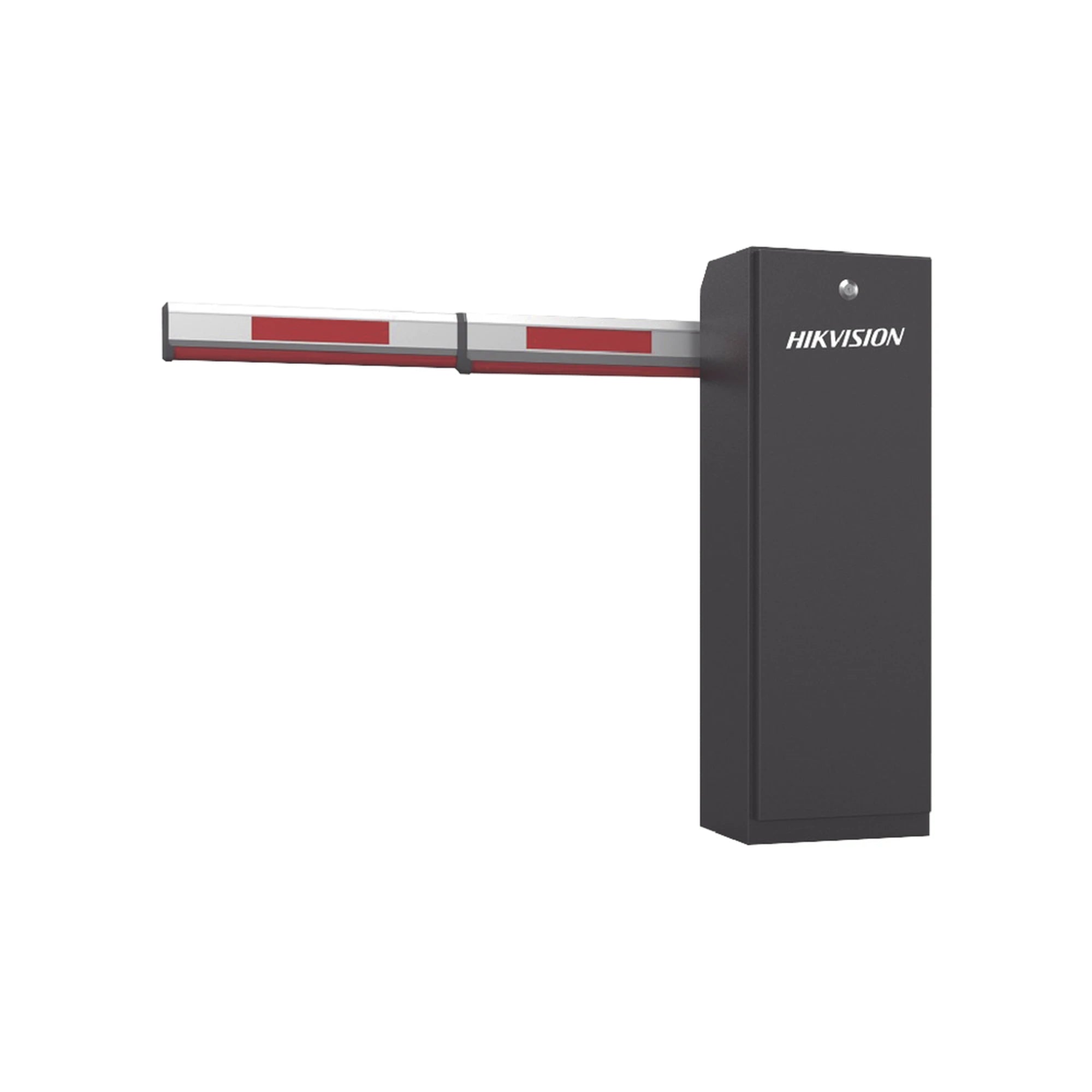 BARRERA VEHICULAR IZQUIERDA A 220 VCA CON BRAZO INCLUIDO AJUSTABLE DE 2 A 4 MTS / APERTURA EN 3 SEGUNDOS / INCLUYE BANDA PROTECTORA ANTIGOLPE DE VEHICULOS-Acceso Vehicular-HIKVISION-Bsai Seguridad & Controles