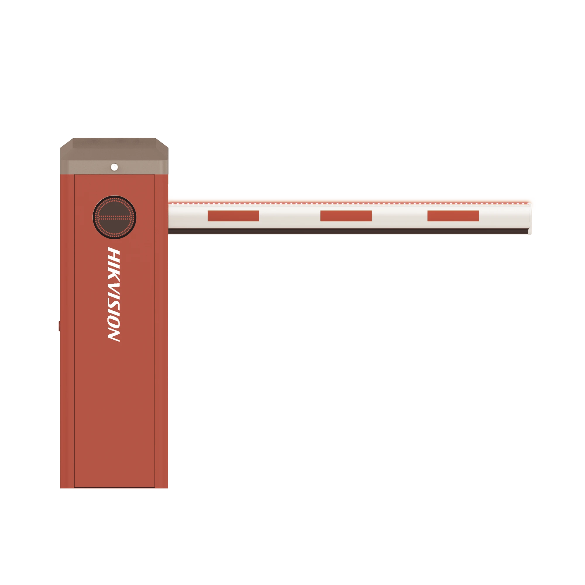 BARRERA VEHICULAR USO CONTINUO 5,000,000 CICLOS MCBF / BRAZO INCLUIDO DE 3 MTS ILUMINACIÓN ROJO/VERDE 24V / APERTURA EN 2 SEG (AJUSTABLE) / CAMBIO DE SENTIDO EN CAMPO-Acceso Vehicular-HIKVISION-Bsai Seguridad & Controles