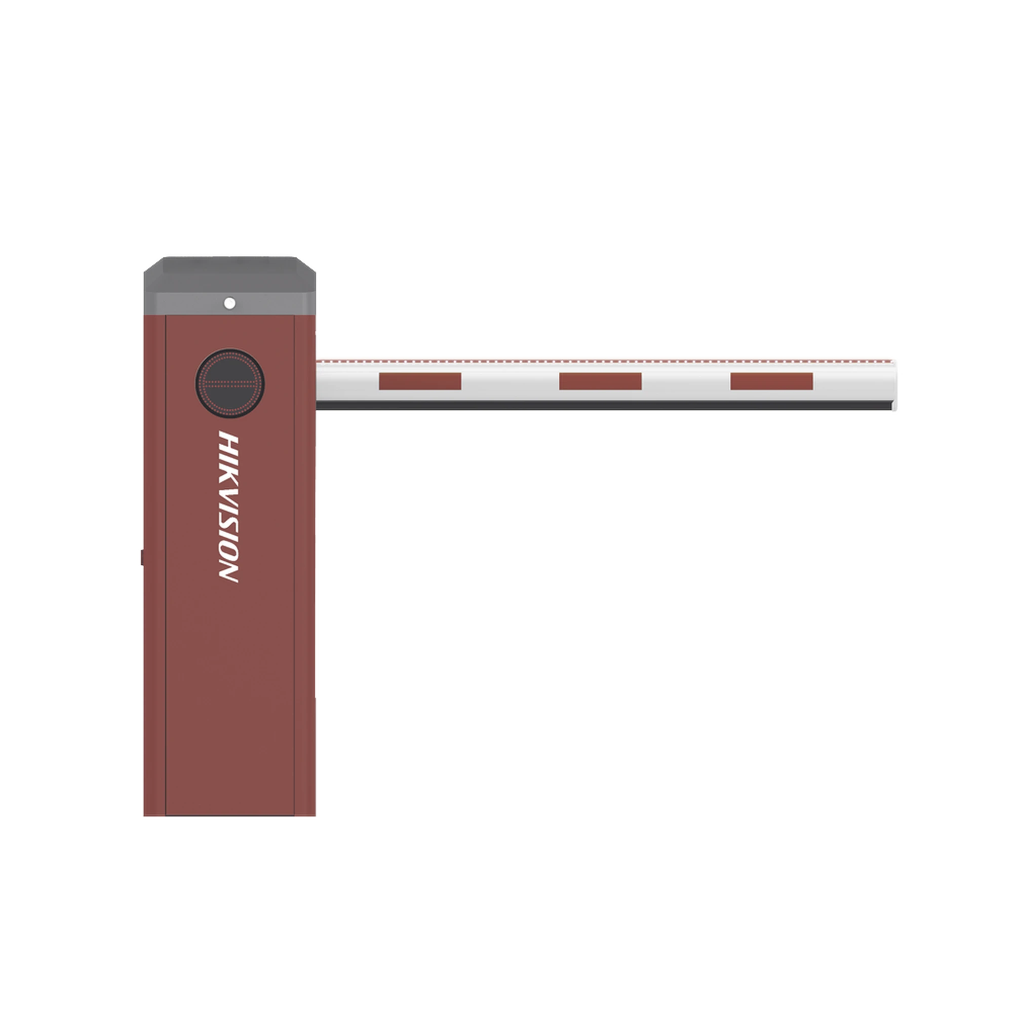 BARRERA VEHICULAR USO CONTINUO 5,000,000 CICLOS MCBF / BRAZO INCLUIDO DE 4 MTS ILUMINACIÓN ROJO/VERDE A 24 VCD / APERTURA EN 2 SEG (AJUSTABLE) / CAMBIO DE SENTIDO EN CAMPO-Acceso Vehicular-HIKVISION-Bsai Seguridad & Controles
