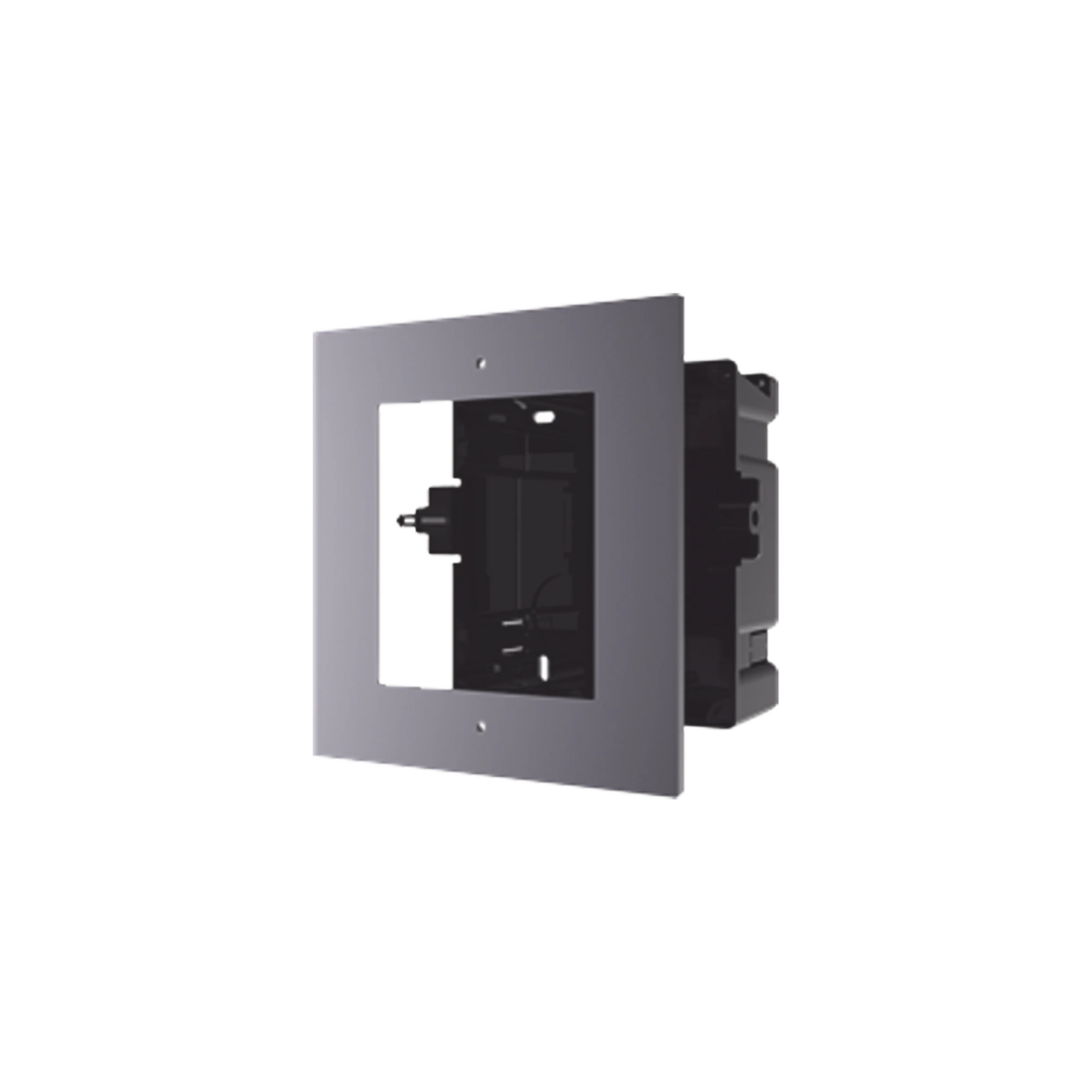 BASE DE 1 ESPACIO PARA EMPOTRAR VIDEOPORTERO MODELO DS-KD8003-IME1-Videoporteros e Interfonos-HIKVISION-Bsai Seguridad & Controles