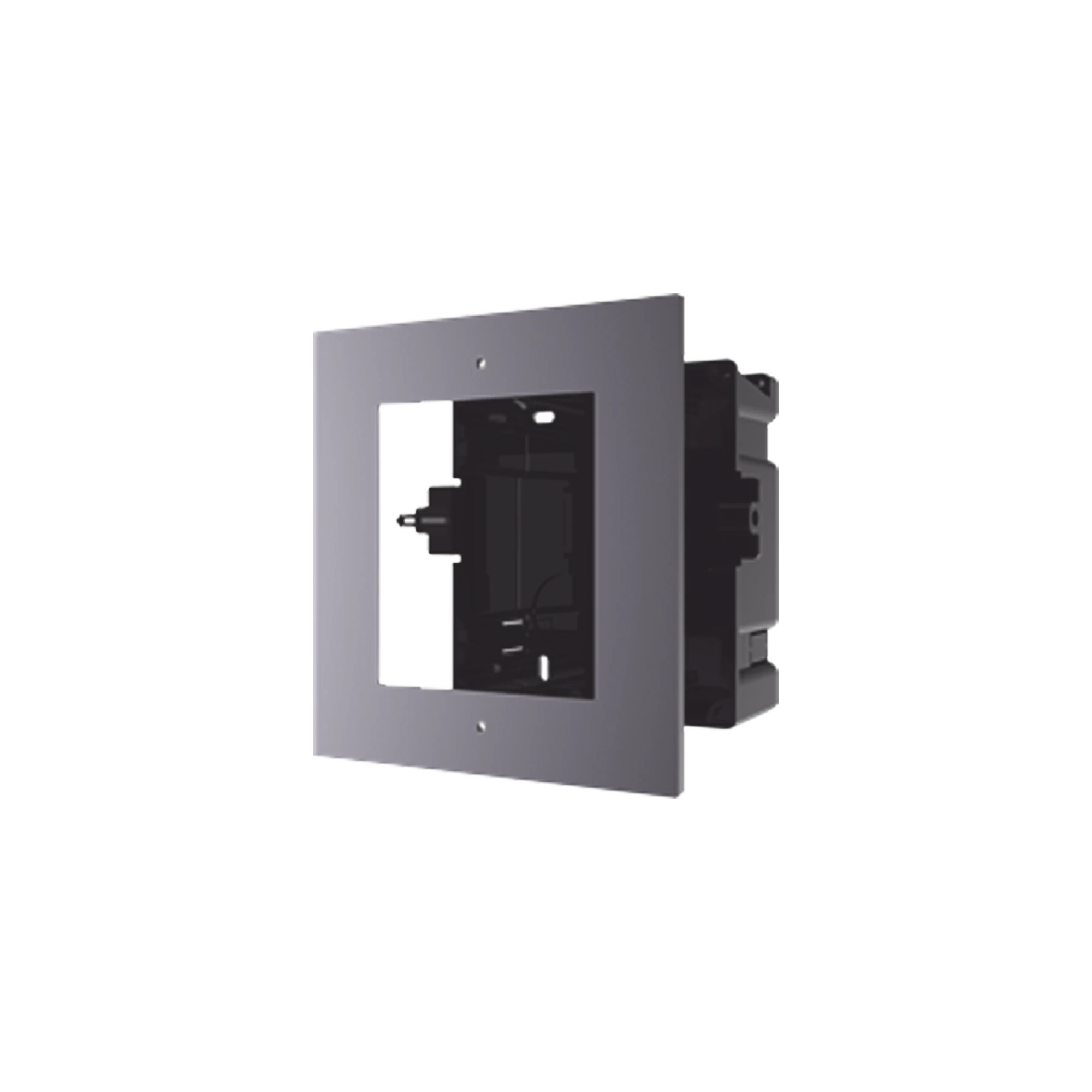 BASE DE 1 ESPACIO PARA EMPOTRAR VIDEOPORTERO MODELO DS-KD8003-IME1-Videoporteros e Interfonos-HIKVISION-Bsai Seguridad & Controles