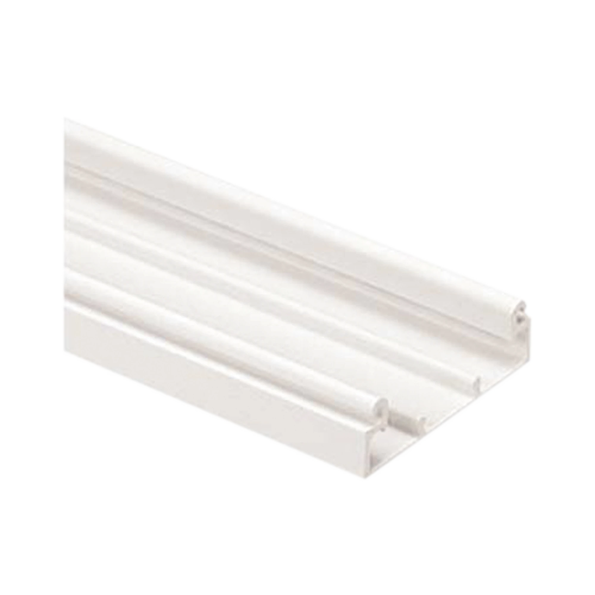 BASE PARA CANALETA T-70, DE PVC RÍGIDO, CON ORIFICIOS PERFORADOS PARA MONTAJE, 103.3 X 44.9 X 1828.8 MM, COLOR BLANCO-Canaletas-PANDUIT-Bsai Seguridad & Controles