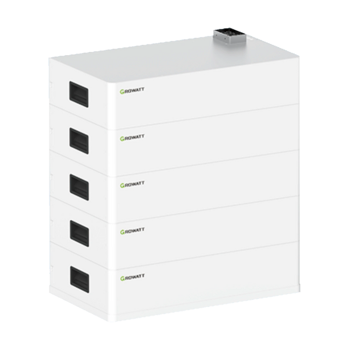 BAT. DE LITIO LIFEPO4 48VDC, 5KWH, INSTALACION EN RACK O EN SUELO-Baterías y Cargadores-GROWATT-Bsai Seguridad & Controles