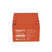 BATERÍA 12 V / 26 AH / UL / TECNOLOGÍA AGM-VRLA / VIDA ÚTIL PROMEDIO DE 5 AÑOS / RETARDANTE A LA FLAMA / PARA USO EN EQUIPO ELECTRÓNICO, ALARMAS DE INTRUSIÓN / INCENDIO/ CONTROL DE ACCESO / VIDEO VIGILANCIA / TERM-Fuentes de Alimentación-LINKEDPRO BY EPCOM-LK2612FR-Bsai Seguridad & Controles