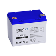 BATERÍA 12 V / 33 AH / UL / TECNOLOGÍA AGM-VRLA / VIDA ÚTIL PROMEDIO DE 5 AÑOS / PARA USO EN EQUIPO ELECTRÓNICO, ALARMAS DE INTRUSIÓN / INCENDIO / CONTROL DE ACCESO / VIDEO VIGILANCIA / TERMINALES T1 .-Fuentes de Alimentación-LINKEDPRO BY EPCOM-LK3512-Bsai Seguridad & Controles