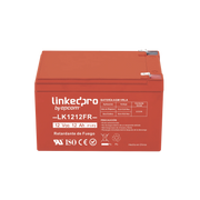 BATERÍA 12 VCC / 12 AH / UL / TECNOLOGÍA AGM-VRLA / RETARDANTE A LA FLAMA / PARA USO EN EQUIPO ELECTRÓNICO, ALARMAS DE INTRUSIÓN / INCENDIO/ CONTROL DE ACCESO / VIDEO VIGILANCIA / TERMINALES F1 Y F2.-Fuentes de Alimentación-LINKEDPRO BY EPCOM-Bsai Seguridad & Controles