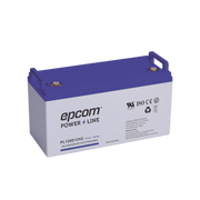 BATERÍA 12 VCC / 120 AH / UL / TECNOLOGÍA AGM-VRLA / CICLO PROFUNDO / PARA USO EN APLICACIONES FOTOVOLTAICAS Y DE EMERGENCIA / TERMINALES T4-Baterías y Cargadores-EPCOM POWERLINE-PL120D12V2-Bsai Seguridad & Controles