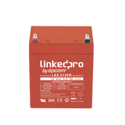 BATERÍA 12 VCC / 5.5 AH / UL / TECNOLOGÍA AGM-VRLA / RETARDANTE A LA FLAMA / PARA USO EN EQUIPO ELECTRÓNICO, ALARMAS DE INTRUSIÓN / INCENDIO/ CONTROL DE ACCESO / VIDEO VIGILANCIA / TERMINALES F1 Y F2.-Fuentes de Alimentación-LINKEDPRO BY EPCOM-Bsai Seguridad & Controles