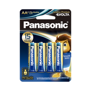 BATERÍA ALCALINA AA 1.5V EVOLTA / NO RECARGABLE / PAQUETE 4 BATERIAS-Energía-PANASONIC-Bsai Seguridad & Controles