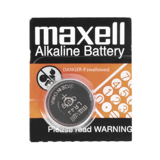 BATERÍA ALCALINA TIPO BOTÓN DE 1.5 V 110 MAH-Baterías-MAXELL-LR44-Bsai Seguridad & Controles