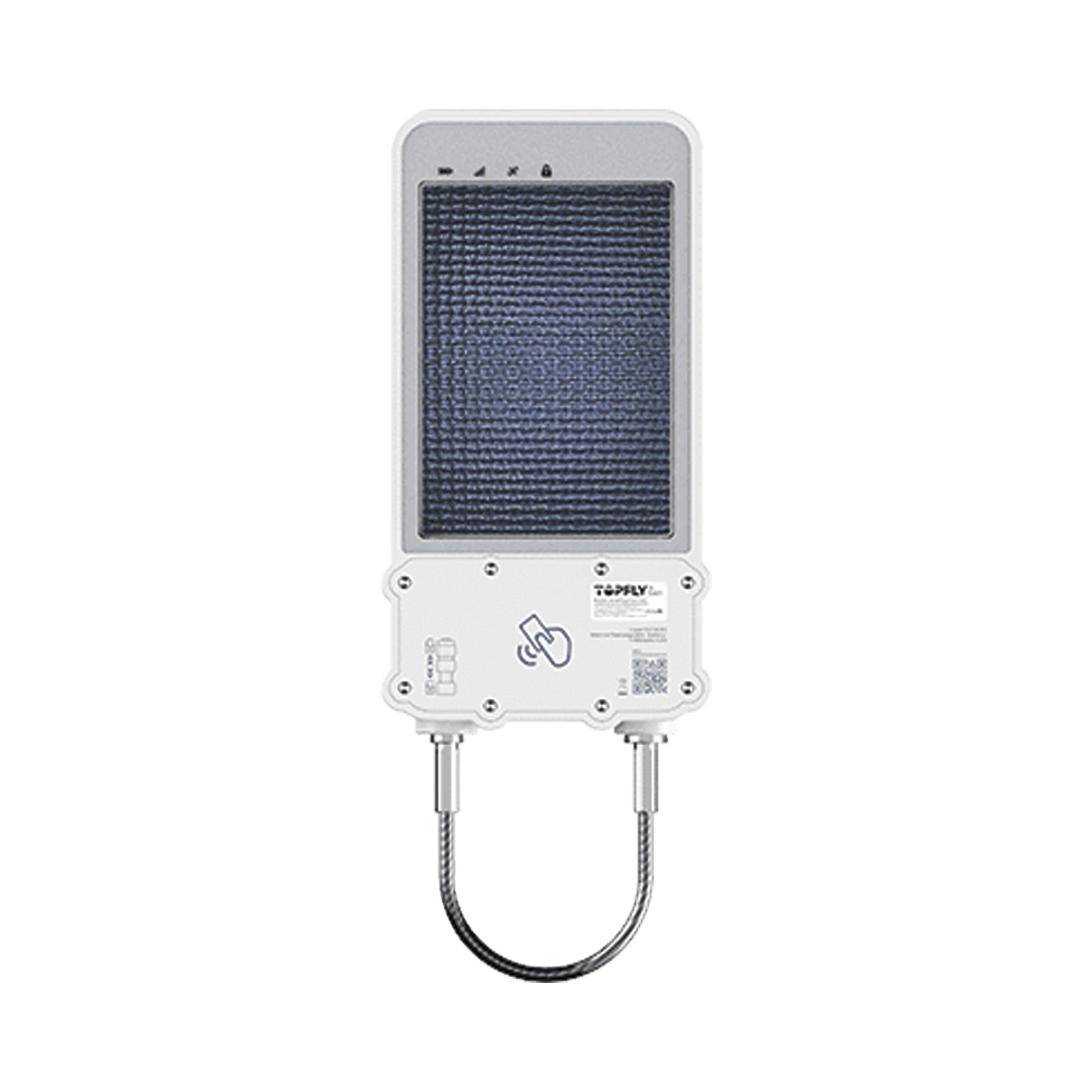 RASTREADOR SATELITAL 4G LTE /CANDADO INTELIGENTE DE SEGURIDAD PARA CAJAS DE TRACTOCAMIÓN / CARGA SOLAR / DESBLOQUEO LOCAL (RFID) Y REMOTO / FIJACIÓN MAGNÉTICA / ALARMA ANTI SABOTAJE/ BATERÍA DE 14,400 MAH-IoT, GPS y Telemática-TOPFLYTECH-Bsai Seguridad & Controles
