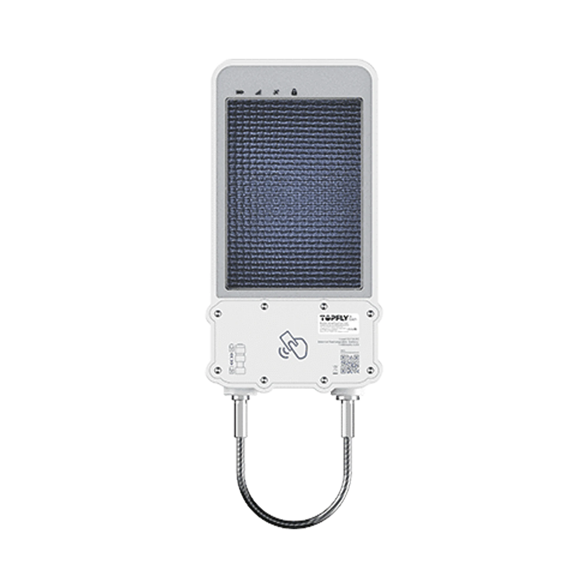 RASTREADOR SATELITAL 4G LTE /CANDADO INTELIGENTE DE SEGURIDAD PARA CAJAS DE TRACTOCAMIÓN / CARGA SOLAR / DESBLOQUEO LOCAL (RFID) Y REMOTO / FIJACIÓN MAGNÉTICA / ALARMA ANTI SABOTAJE/ BATERÍA DE 14,400 MAH-IoT, GPS y Telemática-TOPFLYTECH-Bsai Seguridad & Controles
