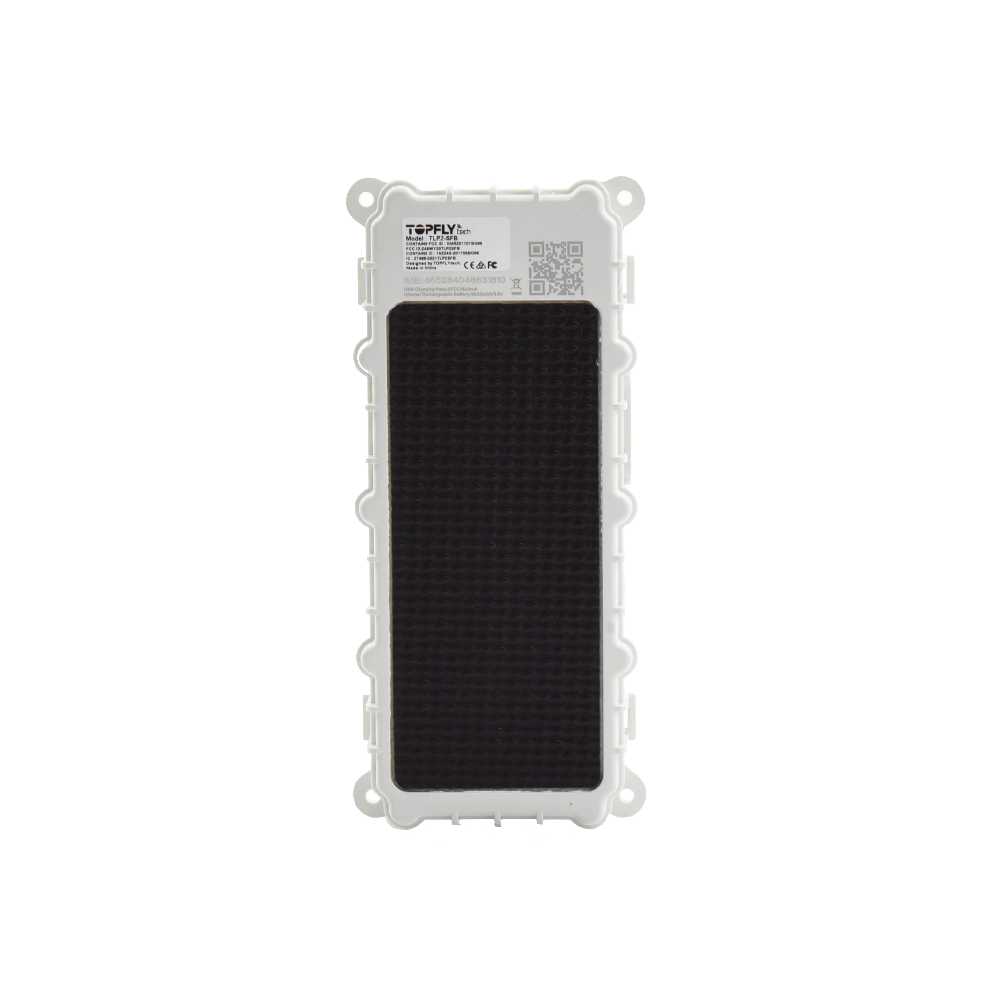 RASTREADOR SATELITAL 4G LTE PARA TRANSPORTE Y LOGÍSTICA / CARGA SOLAR Y ALARMA DE SABOTAJE INCLUIDAS / FÁCIL INSTALACIÓN / COMPATIBLE CON EPCOMGPS/ BATERÍA DE 9600 MAH-IoT, GPS y Telemática-TOPFLYTECH-Bsai Seguridad & Controles