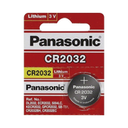 BATERÍA DE LITIO CR2032 DE 3 V @ 225 MAH ( BATERÍA NO RECARGABLE )-Baterías-PANASONIC-Bsai Seguridad & Controles